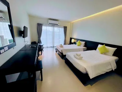 Zweibettzimmer mit Poolblick — Phuketa Hotel Phuket Town